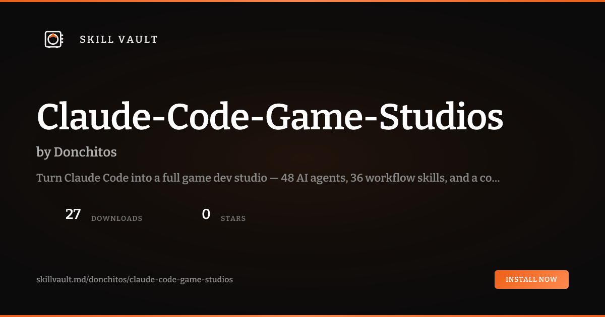 Asset Spec — Claude-Code-Game-Studios — Skill Vault